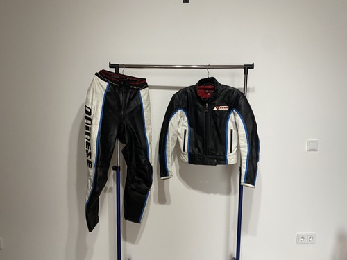 Combinaison moto cuir - , vintage