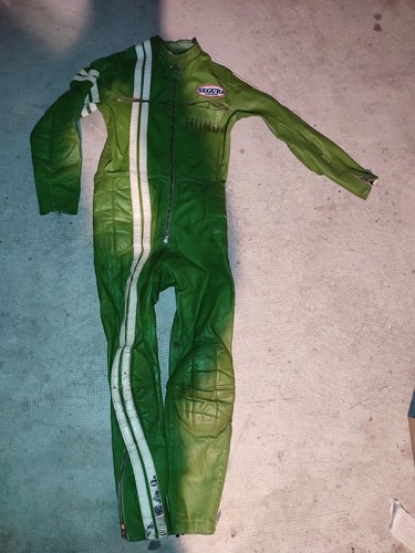 Combinaison moto cuir - de,
